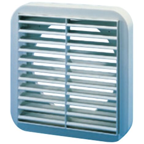 Rejilla Exterior Fija Elicent MFE 150 con Aletas para Unidades VMC 2GE2005
