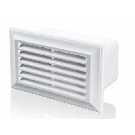Rejilla final para conducto de ventilación 110x55 mm
