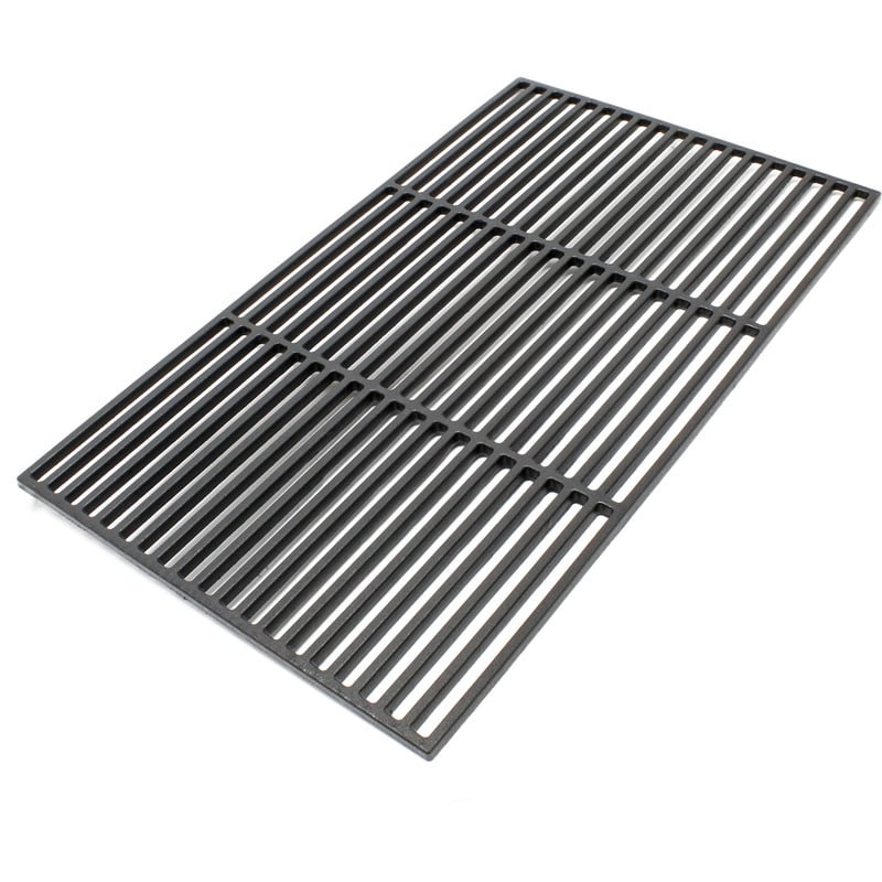 

Rejilla grill parrilla hierro fundido cuadrada 67x40 cm maciza barbacoa BBQ asado gas leña carbón