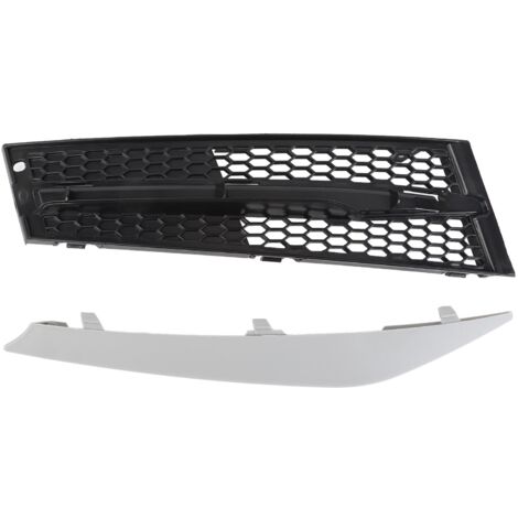 Rejilla inferior delantera con embellecedor decorativo para BMW Serie 3 E92/E93 LCI 2011-2013: kit ABS de 2 piezas - derecha