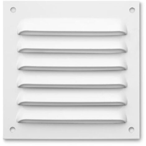 REJILLA LACADA BLANCA BLISTER - 10X10 CM
