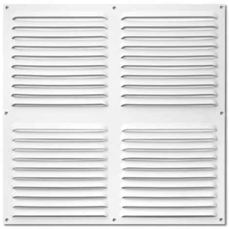 REJILLA LACADA BLANCA BLISTER - 30X30 CM