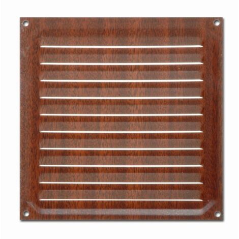 REJILLA MADERA OSCURA BLISTER - 15X15 CM