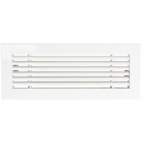 Rejilla para aire acondicionado por conducto lineal lamas a 20º  500X100mm