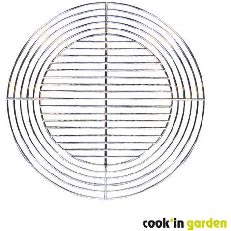 Rejilla recortable redonda (Ø55cm) - Cook in Garden