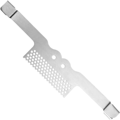 Rejilla reductora de grasa para planchas de cocina - Soporte para espátulas con drenaje de grasa, soporte de acero inoxidable para utensilios de cocina para barbacoas, camping, cocina al aire libre y 