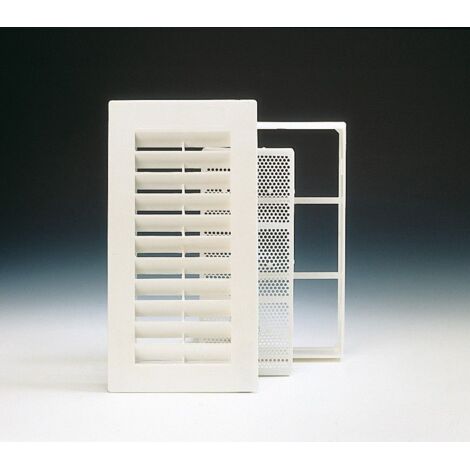 REJILLA SHUN BLANCA MOSQUITERA - 26X13,2 CM