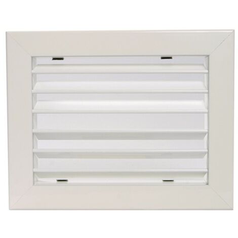 Rejilla simple deflexión horizontal de retorno RSDR - AIRZONE Medidas: 300x150 mm