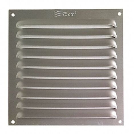 REJILLA VENT.ALUM.S/PEST.20X20 PLAT - EHLIS