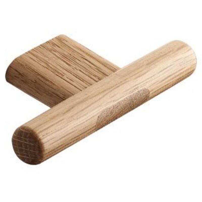 Furnipart - Join - Poignée 160mm 052 Chêne Verni - join - Poignées en bois et style minimaliste