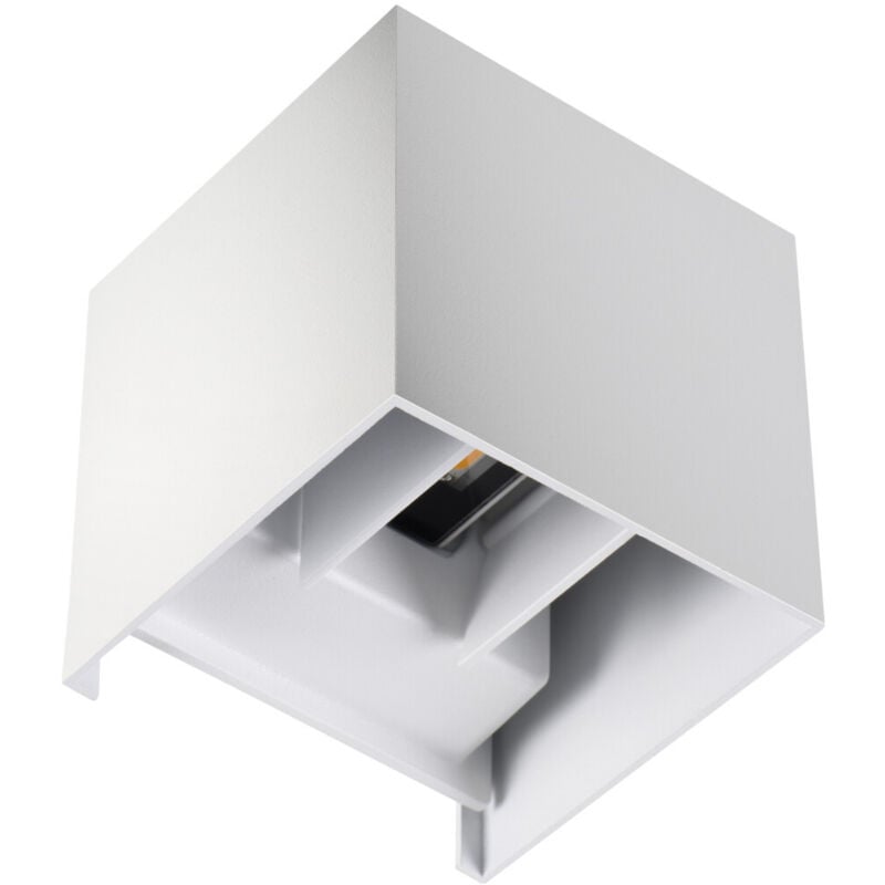 Kanlux - Applique mural 7W étanche IP54 Blanc - Blanc Naturel 4000K