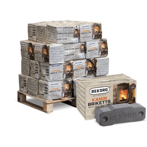 Rekord Braunkohlebriketts 10kg x 30 Paket 300kg