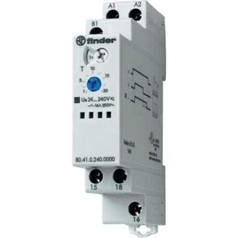 Rel茅 temporizador retardado FINDER 804102400000