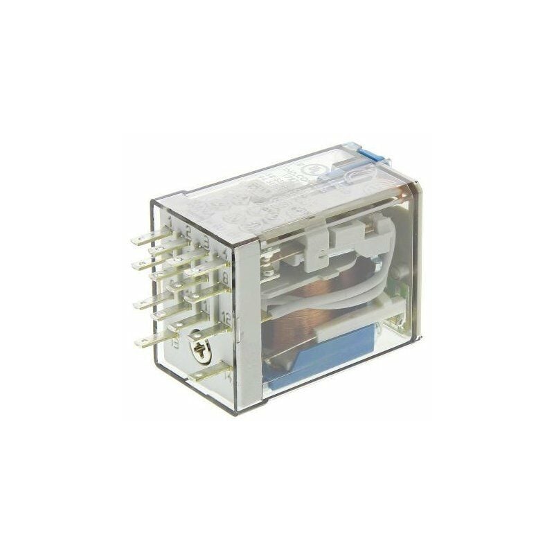 Finder - Relais 12vdc 4 points de commutation 7a/250vac 55.34.9.012.0040