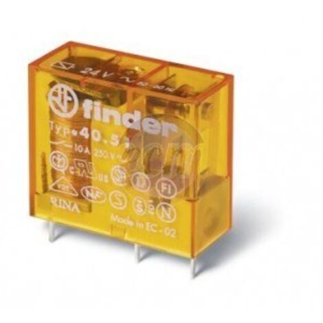 Relais 1P 10A 24VDC