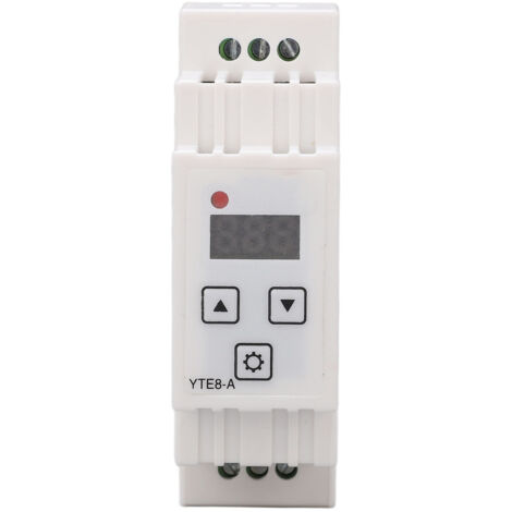 Relais à Temporisation à Arrêt Programmée, Haute Précision, Montage sur Rail 35mm, Fonction Unique, Alimentation DC 7‑30V