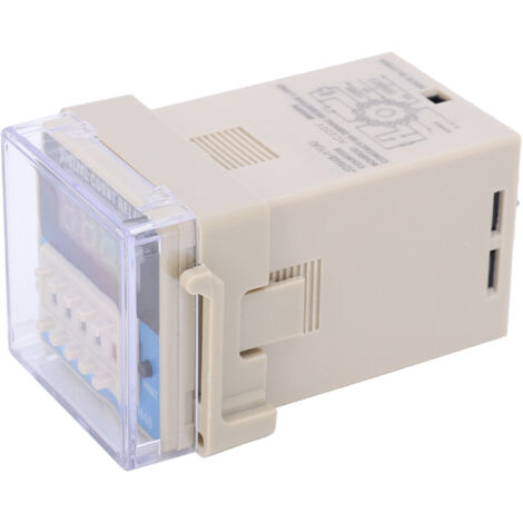Relais à Temporisation Professionnel JDM48‑11AC220V, Réglable Cycle et Délai pour Contrôle Automatique