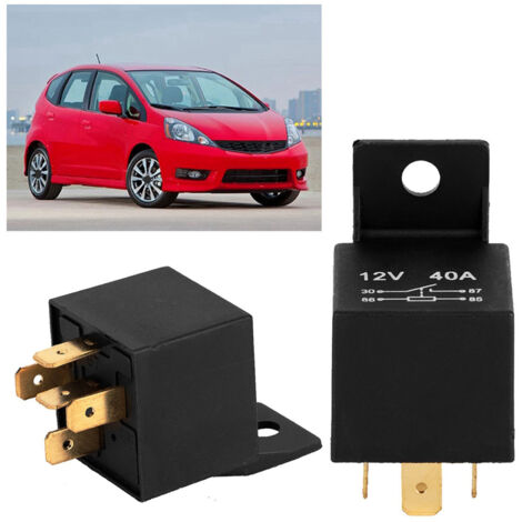 Relais automobile 5 broches 12V 30A/40A étanche universel