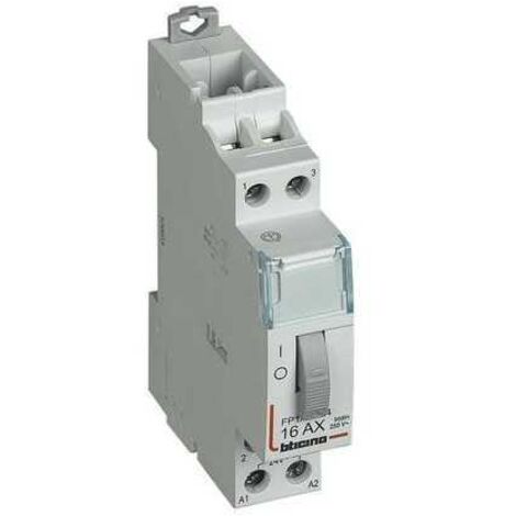 Relais Bticino pas à pas 1NO 16A 1 module FP1A1N230