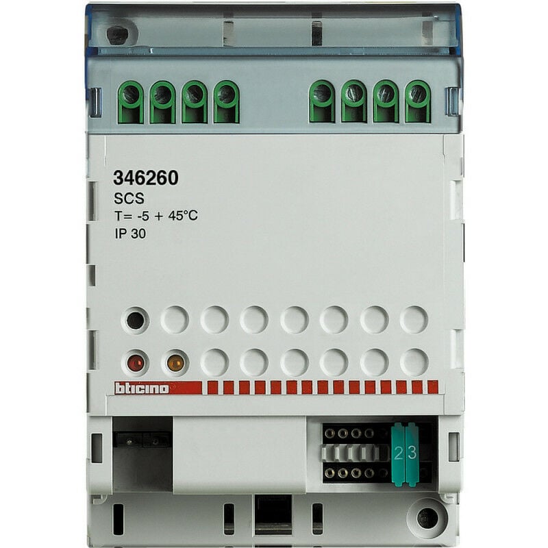 Legrand - Relais bus pour commande d'ouverture ou gâche 12V pour automatismes (346260)
