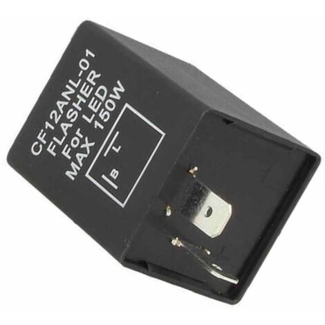 Relais CF12 Clignotant LED 12V Flasher Moto Voiture 12V 0.02A à 20A petit modèle