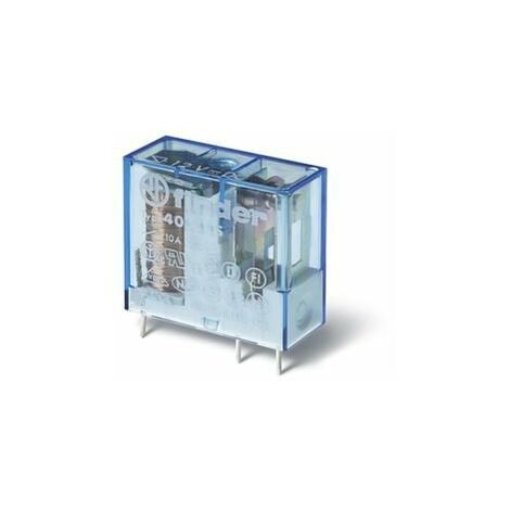 RELAIS CIRCUIT IMPRIME 1RT 12A 24VDC AGNI+5µAU LAVABLE 125° PAS 3,5MM (403190245003PAC) FINDER FID129129