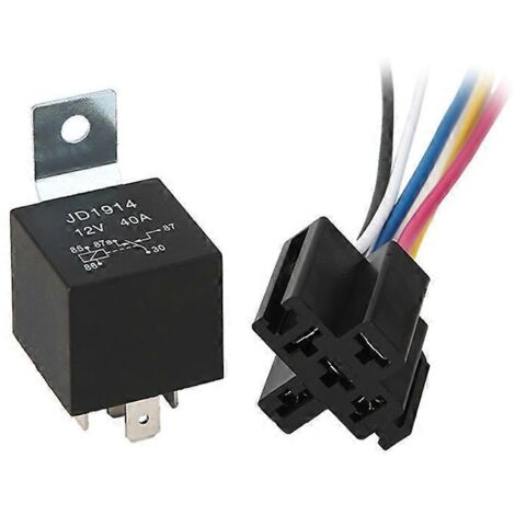 Relais clignotant LED réglable avec support 4 broches 5 broches, indicateur de clignotant auto 12V 5 broches.