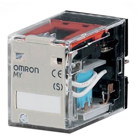 Relais Contacts Omron 2 échanges LED 24V DC MY2N24DCS-103515