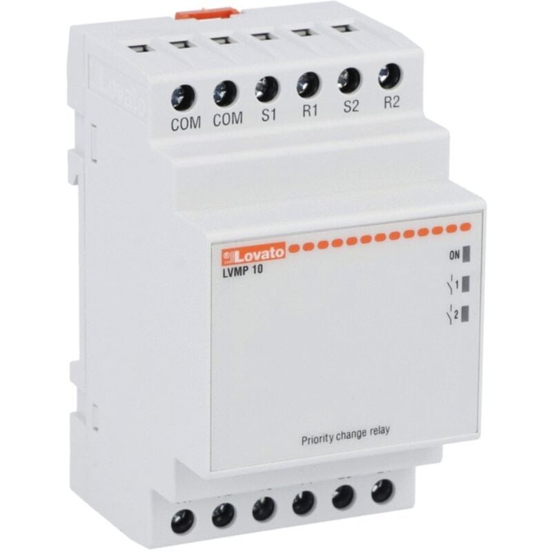 Relais inverseur Lovato 2 sorties alternées 240V LVMP10A240