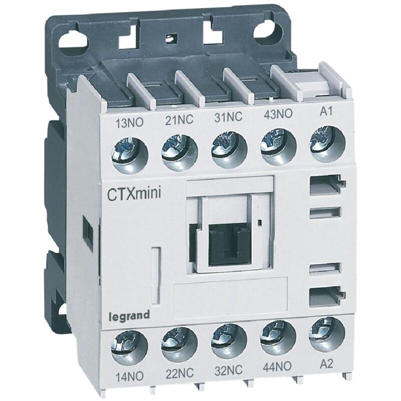 Relais de commande CTX³ 4 pôles 2 contacts no + 2NF 230V Legrand 416826