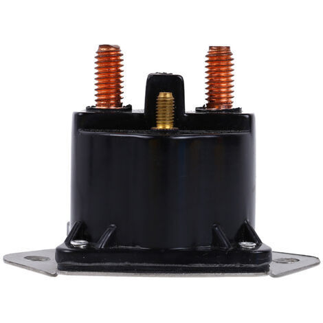 Relais de commande de treuil, remplacement de relais de solénoïde de commande de treuil d'acier inoxydable 4 borne 72631 2863112V