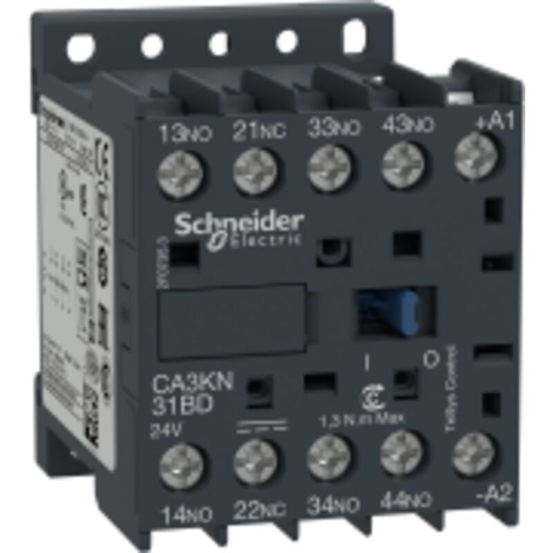 Schneider Electric - TeSys CA3K - contacteur - 3F+1O - instantané - 10A - 48Vcc - CA3KN31ED