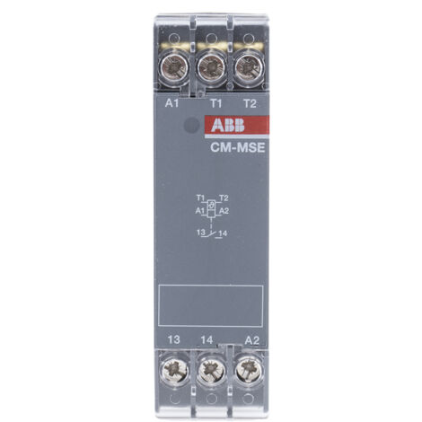 Relais de contrôle de température ABB série CM-MSE, 1 NO, 100ms ( Prix pour 1 )
