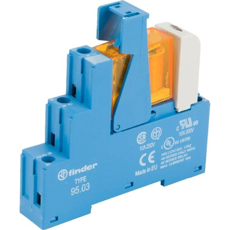 Finder - Relais d'interface 230V c.a., 1 rt, montage Rail din, série , 48 Series ( Prix pour 1 )