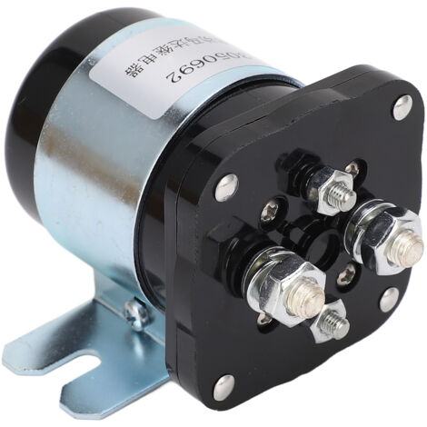 Relais de démarrage 48V pour véhicule, bobine en laiton, solénoïde haute capacité 200A, idéal démarreur automobile.