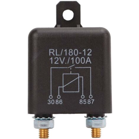 Relais de démarrage Batterie Isolant Charge Relais Commutateur pour Voitures Motos Démarreurs Moteurs GPS 12V