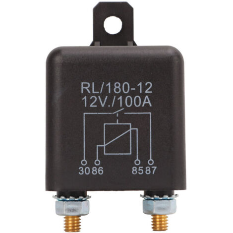 Relais de démarrage Batterie Isolant Charge Relais Commutateur pour Voitures Motos Démarreurs Moteurs GPS 12V