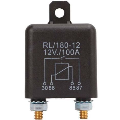 Relais de démarrage Batterie Isolant Charge Relais Commutateur pour Voitures Motos Démarreurs Moteurs GPS 12V