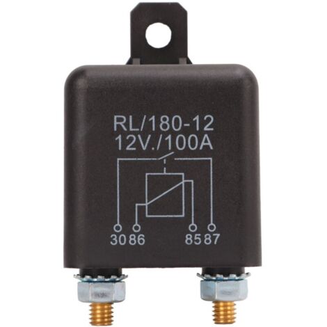 Relais de démarrage Batterie Isolant Charge Relais Commutateur pour Voitures Motos Démarreurs Moteurs GPS 12V