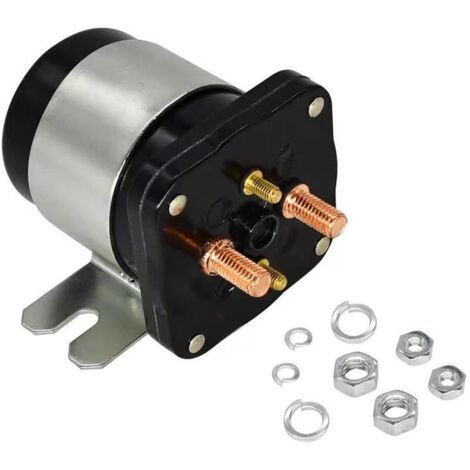 Relais de démarreur automobile compatibles avec les voiturettes de golf 12 V (modèles 586-105111, 586-117111, 73231G01). Relais de démarreur pour voiturette de golf 12 V, référence 586-105111.