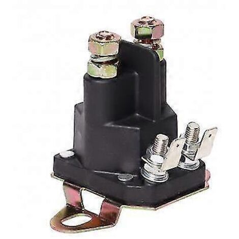 Relais de démarreur Trombetta 862-1241-211-12 12V à 4 broches pour tracteurs de pelouse autoportés et tondeuses à rayon de braquage zéro Craftsman