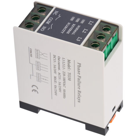 Relais de Protection de Séquence et Perte de Phase TG30, 220-380VAC