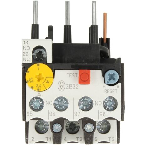 Relais de protection moteur 1,6 - 2,4a Eaton, ZB32-2,4