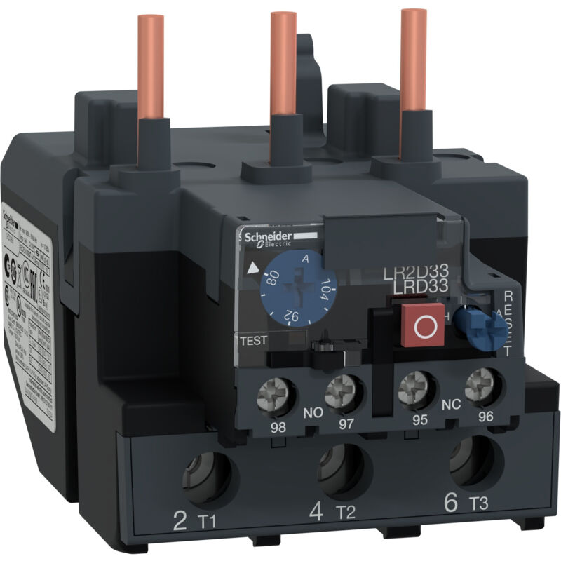 Schneider Electric - Lrd3365 Schneider - Relais Thermique Moteur 80 à 104a - Tesys Lrd Pour Contacteur Lc1d80 à Lc1d95 Classe 10a