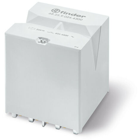 Relais de puissance 4NO/1NC 40A 24VDC montage CI intervalle contacts  3,6mm 444710 FINDER 682590244300