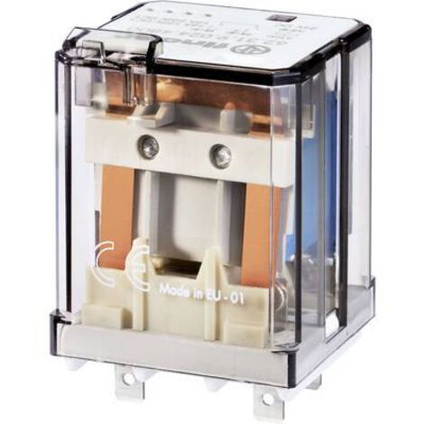 Relais de puissance Finder 62 Series, 1 NO, bobine 24V c.c. Enfichable 1.3W ( Prix pour 1 )