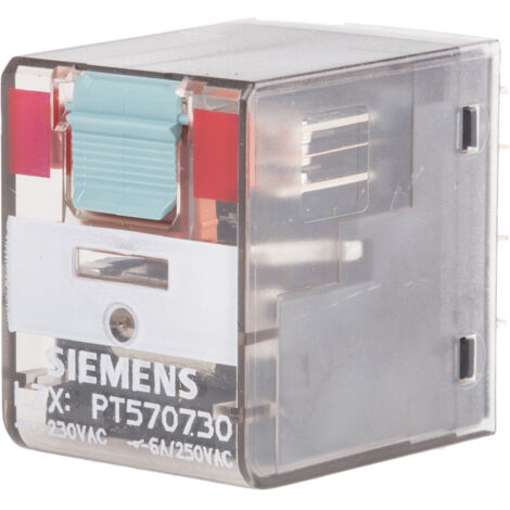 Relais de puissance Siemens LZX, 4 RT, bobine 230V c.a. Enfichable ( Prix pour 1 )