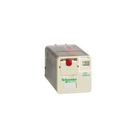 Relais de puissance universel contact 3OF (CO) broche ronde 48V CA Zelio RUM SCHNEIDER ELECTRIC RUMC3AB1E7