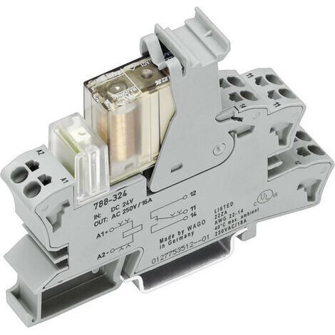 Relais de sécurité avec support SR2M S71810