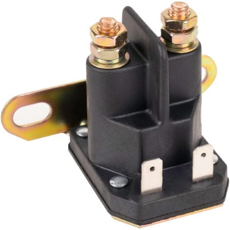 YMYNY Relais de solénoïde de démarreur 12 V 862-1211-211-16 AM138068 - Compatible avec les tracteurs de pelouse Trombetta John Deere MTD Cub Cadet 725-04439 LA100 LA105 LA110 LA115 LA120 LA125 LA135 LA140 L